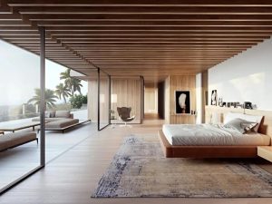 Cửa ngoại thất Slim Panorama tối ưu thông gió và ánh sáng cho phòng ngủ