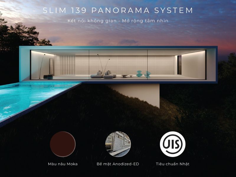 Cửa nhôm Anodized ED – Vẻ đẹp vĩnh cửu trong từng khung cửa