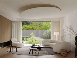 Kết nối ngôi nhà với sân vườn qua cửa lùa hệ Slim Panorama