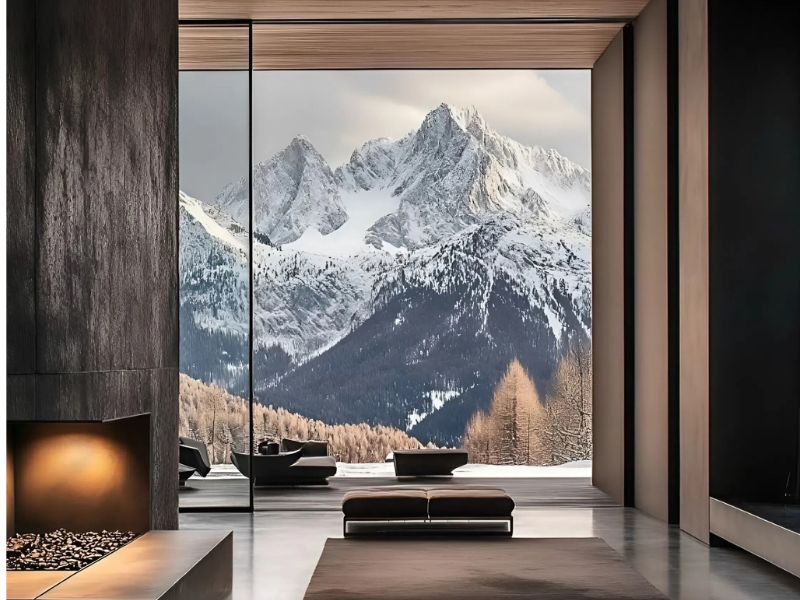 Từ Bauhaus đến Minimalism cửa Slim Panorama trong tiến trình nghệ thuật kiến trúc