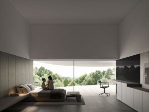 Cửa lùa hệ Slim Panorama & xu hướng kiến trúc 2026 Tối giản, Kết nối, Bền vững