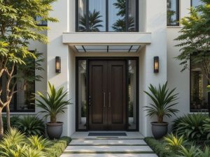 So sánh các mẫu cửa chính của biệt thự Truyền thống và hiện đại