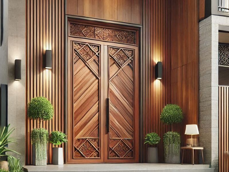 So sánh các mẫu cửa chính của biệt thự Truyền thống và hiện đại