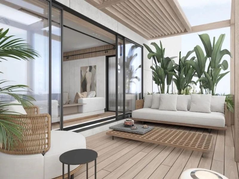 Cửa Slim Panorama – Tạo Nên Khu Vườn Nhỏ Cho Những Phút Giây An Yên
