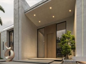 Xu hướng cửa chính biệt thự 2026 Thiết kế khác biệt, vật liệu cao cấp, công nghệ thông minh