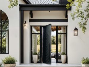 Xu hướng cửa chính biệt thự cao cấp - Cửa Pivot và giá trị của sự khác biệt