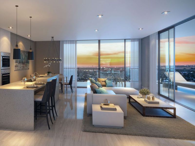 Cửa Slim Panorama định nghĩa lại chuẩn mực sang trọng của phòng khách hiện đại