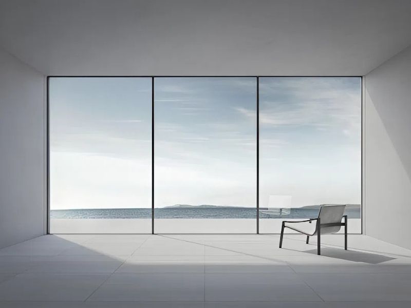 Cửa trượt Slim Panorama và xu hướng kiến trúc Net Zero