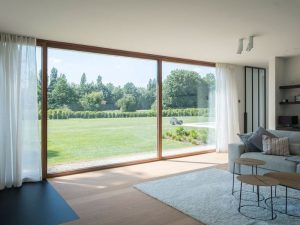 Cửa Slim Panorama ngoại thất Giải pháp mở liền mạch giữa nhà và sân vườn