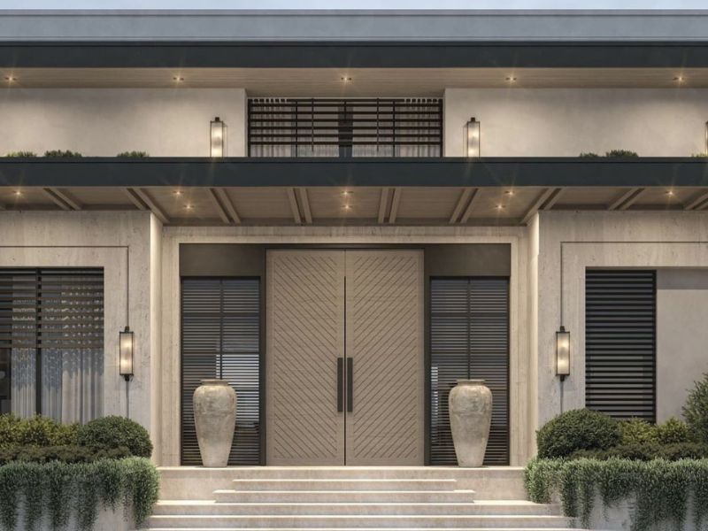 Cửa chính biệt thự cần đáp ứng tiêu chuẩn nào để bền, đẹp và an toàn?