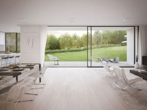 Điều khiển từ xa nhiều chức năng: Sự tiện dụng của cửa Slim Panorama tự động